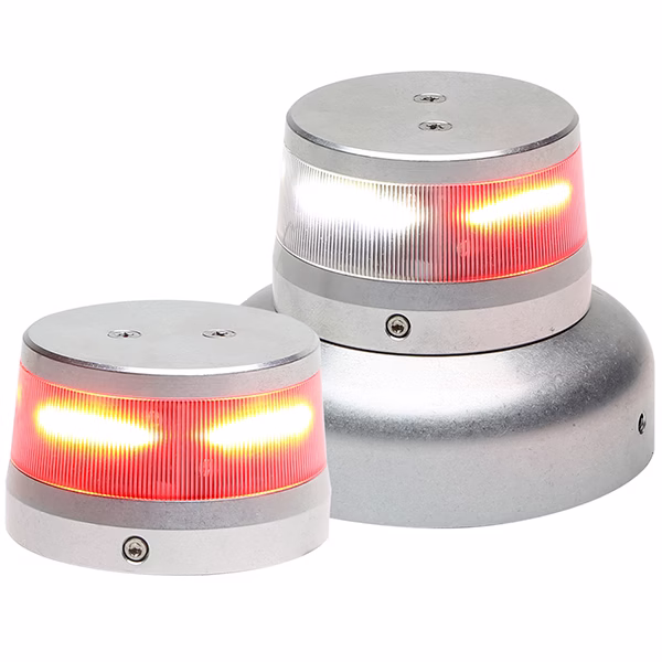 Whelen OR36R2Wl Red LED Beacon 28 VDC 3.75 Lower