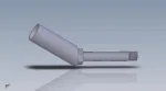 Axle Adapter For Challenger With Aluminum Left Or Rt Gearleg