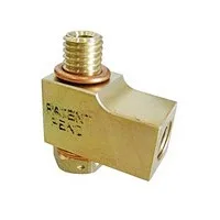 Curtis 90-Degree Elbow Adapter 1/4 NPT Male to 1/2-20 Female CCA-2470