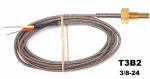 UMA T3B2 3/8-24 TSO Type K Temperature Probe With 6 Lead