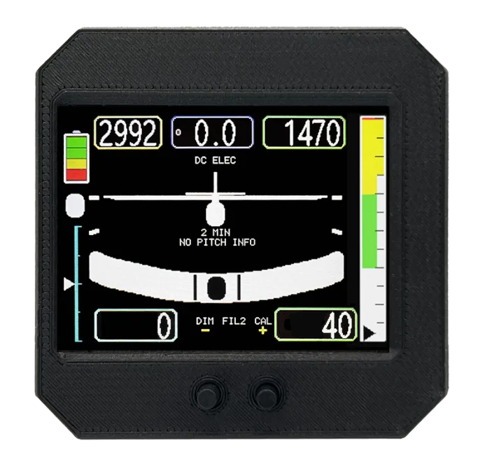 Radiant SafeTurn Plus Portable Mini Glass with Turn Coordinator RI-2026-3