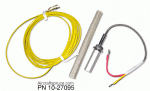JPI Option EDM OAT Probe Sensor With Shield And Ext Wire 400510 TSO 1220
