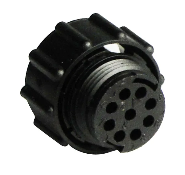 Amp 9 Pin Female Cpc Quick Disconnect Plug 11 Shell