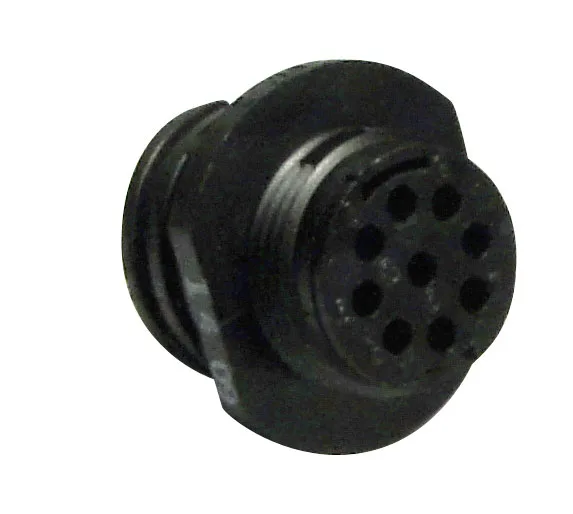 TE Connector Amp 9 Pin Male Cpc Free Hang Base Plug 11 Shell