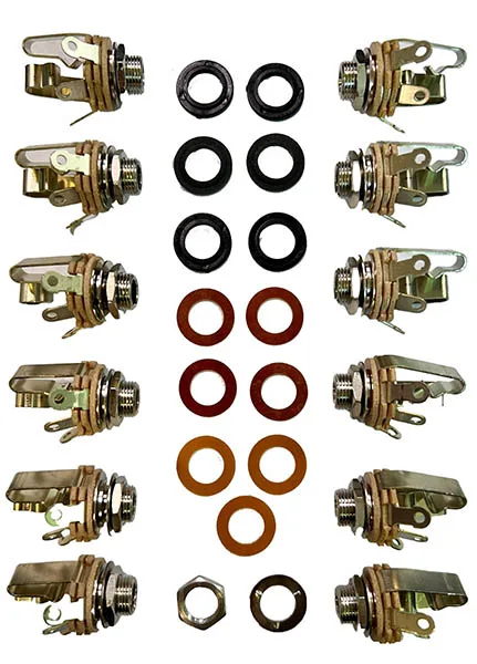 Replacement 6Pl Stereo Jack Kit