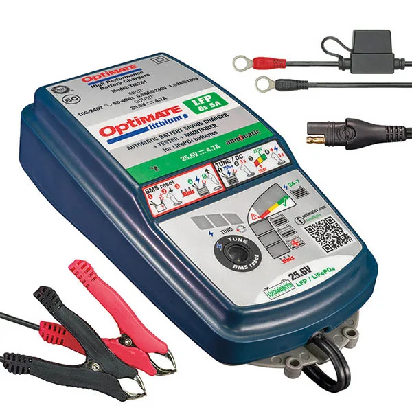 Optimate TM-281 5 Amp Battery Charger/Maintainer/Power Supply