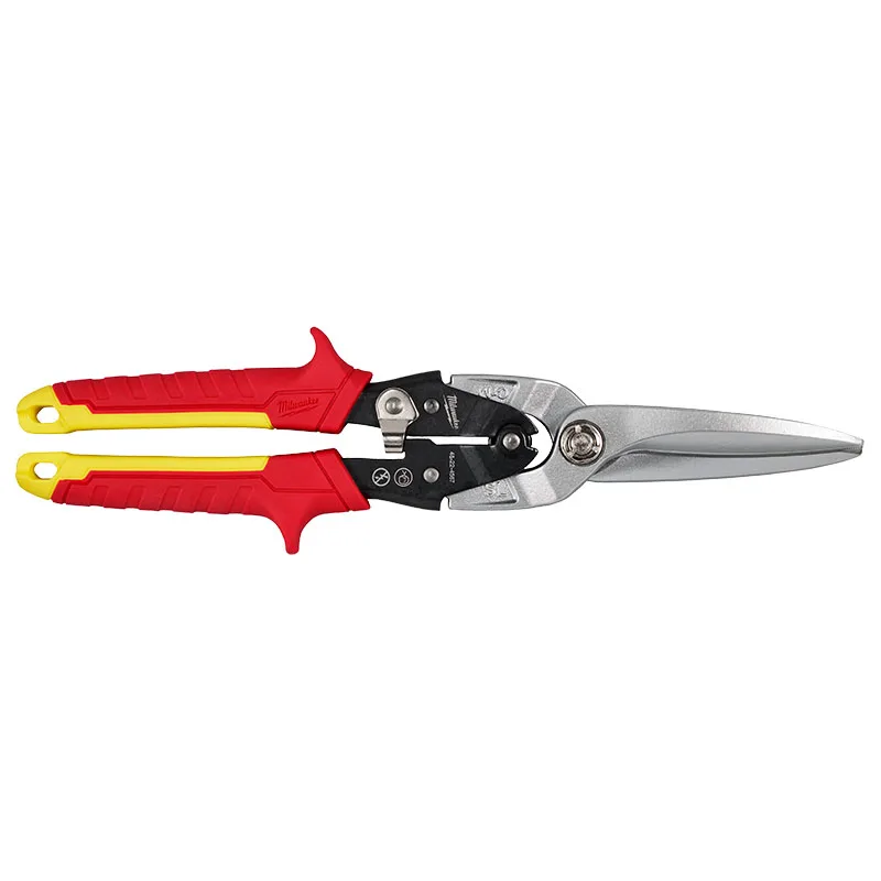 Milwaukee Long Cut Straight Aviation Snips 48-22-4567