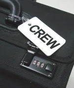 Gelflex White Luggage Tag Dual Sided – Crew