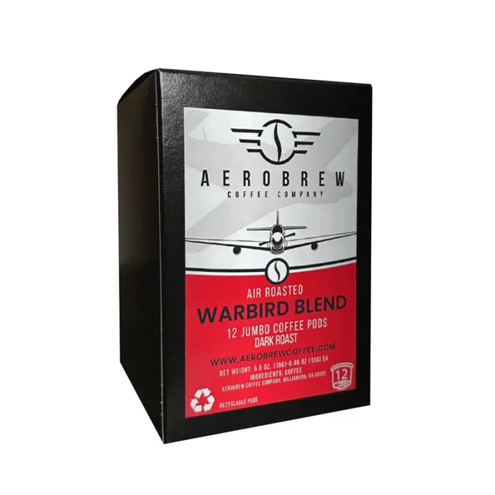14-03463a → Somma Aero Aerobrew Coffee Company – Warbird Blend – Dark – K-Style Pods