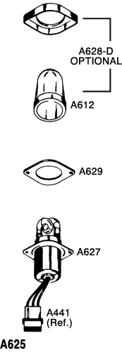 Whelen A627 Flash Tube Assembly