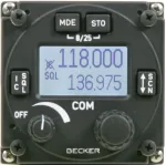 Becker Ar 6201 COMMRadio 2-1/4 With 25 And 8.33 Spacing