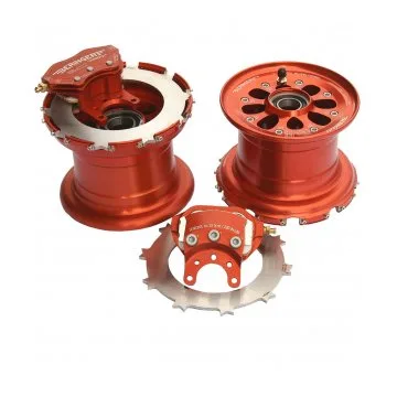 Beringer Finishing Kit Rv4 6/6A 7/7A 8A 9/9A – Main Wheels No Tires Srvfi02(B) (Red)